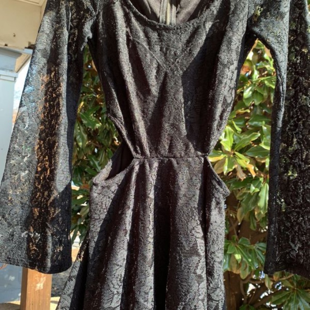 Material girl lace dress